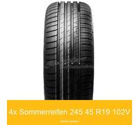 4x Sommerreifen Goodyear EfficientGrip Performance SUV 245/45 R19 102V | 55207