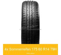 4x Sommerreifen Nexen N-Blue HD Plus 175/60 R14 79H | 13668
