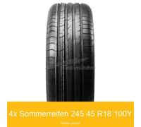 4x Sommerreifen Sava Intensa UHP 2 245/45 R18 100Y | 23707