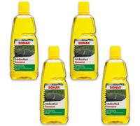4x SONAX 02603000 ScheibenWash mit Citrusduft Scheibenreiniger Konzentrat 1 L