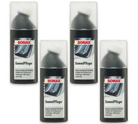 4x SONAX 03401000 GummiPfleger Autopflege Fensterdichtungen Pflegemittel 100 ml
