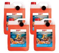 4x SONAX 5 L Liter Frostschutz AntiFrost + KlarSicht bis -18°C Sweet Home Winter