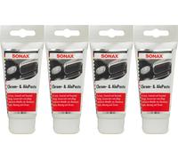 4x SONAX Chrom- & AluPaste 75 ml Aufbereitungspaste Polierpaste