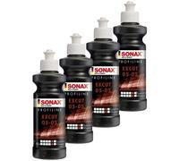 4x SONAX PROFILINE ExCut 05-05 Abrasive Schleifpaste silikonfrei 250 ml