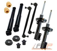 4x STOßDÄMPFER VORNE + HINTEN KOMPLETT SET INKL. PENDELSTÜTZE FÜR OPEL ASTRA G