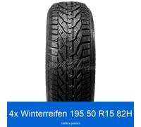 4x Taurus Winter 3PMSF 195/50 R15 82H Winterreifen | 4691