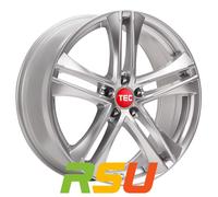 4x TEC Speedwheels AS4 EVO hyper-silber 8.5x20" ET25 LK5 112 ML 72.5 Alufelge...