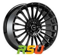 4x TEC Speedwheels GT5 schwarz-glanz 10.5x21" ET48 LK5 114.3 ML 72.5 Alufelge...