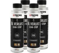 4x TECPO Öl-Verlust Leak Stop ESTER Motordichtmittel, 300 ml