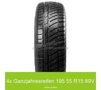 4x Tomket AllYear 3 3PMSF XL Ganzjahresreifen 195/55 R15 89V | 41508