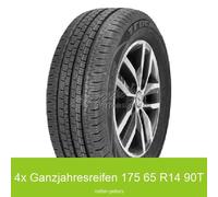4x Tracmax X Privilo AS Van Saver 3PMSF 175/65 R14 90T Allwetterreifen | 98712