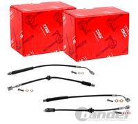4x TRW BREMSSCHLAUCH VORNE+HINTEN passend für OPEL MOKKA X J13 CHEVROLET TRAX