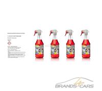 4x TUGA CHEMIE 1 L ALUMINIUM-TEUFEL® ALUTEUFEL FELGENREINIGER FELGEN REINIGER 75