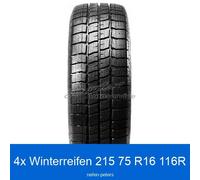 4x Vredestein Comtrac 2 Winter Plus 3PMSF Winterreifen 215/75 R16 C 116R | 52222