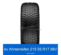 4x Vredestein WinTrac Pro Plus 3PMSF MFS XL Winterreifen 215/55 R17 98V | 25293