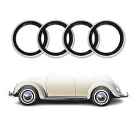 4X Weißwandringe Weißwandreifen Echt Gummi Auto Tuning