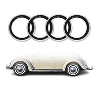 4x Weißwandringe Weißwandreifen 15 Zoll Schwarz Weiß Echt Gummi Kein TÜV