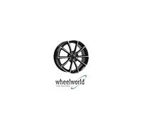 4x Wheelworld WH28 9X20 5/120 ET45 Schwarz Hochglanzpoliert