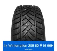 4x Winterreifen 205/60 R16 96H Leao Winter Defender Grip 3PMSF XL | 97208