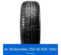 4x Winterreifen 255/45 R20 105V Kumho WP71 3PMSF XL | 78213