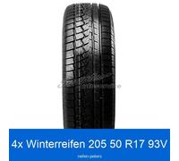 4x Winterreifen Zeetex WH-1000 3PMSF XL 205/50 R17 93V | 42780