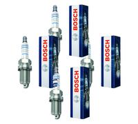 4x Zündkerze BOSCH 0 242 229 659 für Mercedes-Benz Renault Peugeot Fiat Saab Skoda