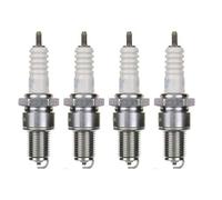 4x Zündkerze BPR6ES - passend für Yamaha XV 535 Virago, Kawasaki Z 750/1300, Moto Guzzi Bellagio, Norge, V11 - Zündkerzen Set für Motorrad Roller Scooter