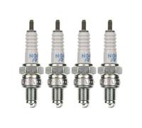 4x Zündkerze CR7HSA / A7RTC - passend für 50-125ccm 4-Takt Roller mit GY6 139QMB/QMA Motor - für Peugeot Speedfight 3/4, Kymco Agility, Rex RS 450, Sachs 49er - Zündkerzen Set Roller/Moped