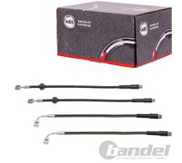 4xABS BREMSSCHLAUCH VORNE+HINTEN passend für OPEL MOKKA X J13 CHEVROLET TRAX