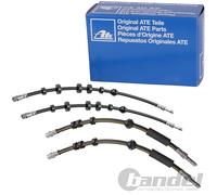 4xATE BREMSSCHLAUCH VORNE+HINTEN passend für AUDI Q5 8RB BJ 2009-2017