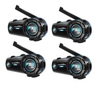 4XBT 5.4 Motorrad Headset Intercom Gegensprechanlage Bluetooth Helmet Interphone
