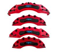 4xRot Opel OPC Astra Corsa Insignia Zafira Scheibenbremse Bremssattel Abdeckung