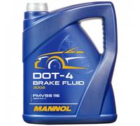 DOT4 Bremsflüssigkeit 5.1kg MANNOL SAE J 1703 Brems Flüssigkeit Universal