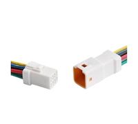 5/20/100SET Kfz-Steckverbinder-Kabelbaumstecker mit 15 cm Kabel 02R-JWPF-VSLE-S 02T-JWPF-VSLE-S JWPF-VSLE-D(8P(Male Female),20 Sets)
