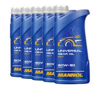 1 Liter MANNOL SAE 80W-90 Universal Getriebeöl API GL-4