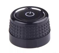 5) Autoradio CD-Steuerung Drehknopf Schalter Knopf kompatibel mit Golf 6, für Skoda 6C0919603 (1 Stück links)