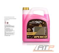 5 (1x5) Liter PEMCO ANTIFREEZE 912+ Frostschutz Fertiggemisch (-40°C)