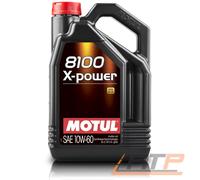 Motul 8100 X-Power 10W-60 ACEA A3 B4 API SP Motoröl 5 Liter