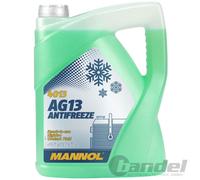 Mannol 4013 Kühlerfrostschutz Antifreeze AG13 Hightec -40 Fertigmischung 5 Liter