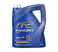 5 Liter MANNOL SAE 15W-50 Favorit Motoröl