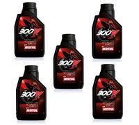 5 Liter Öl motul 300V 10W40 100% Kunststoff für Motorrad Zum Wettbewerb