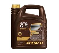 Pemco Motoröl Lwk Truck Diesel G-5 10W-40 Uhpd Engine Oil Pm0705-5 5L
