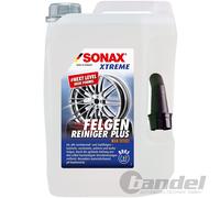 SONAX XTREME PLUS Felgenreiniger, Hochwirksamer, säurefreier Spezialreiniger für alle Stahl- und Leichtmetallfelge, 5 Liter - Kanister