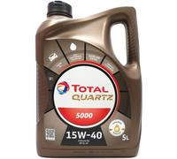 5 Liter Total Quartz 5000 15W-40
