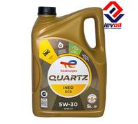 Total | Motoröl Quartz Ineo ECS 5W-30 (5 L) Teilsynthetiköl (213683) für