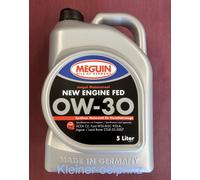 1x 5 Liter Meguin Megol Engine FED SAE 0W-30 Ford WSS-M2C 950-A
