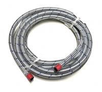 5 Meter Kraftstoffschlauch Stahlflex Benzinschlauch Ø 8 x 13mm für Roller Moped