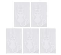 5 PCS Katzen Aufkleber Abziehbilder Für Autos Automatische Dekore