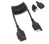 5 Pin Trailer Light Wire Harness Steckverbinder Verlängerung Kabel Steckdose