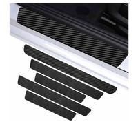 5 Stück Auto Carbon Fiber Einstiegsleisten für Mazda CX-30 2010-2027, Auto Einstiegsleisten Schutz rutschfeste Anti-KratzTrim Scuff Styling Szubehör